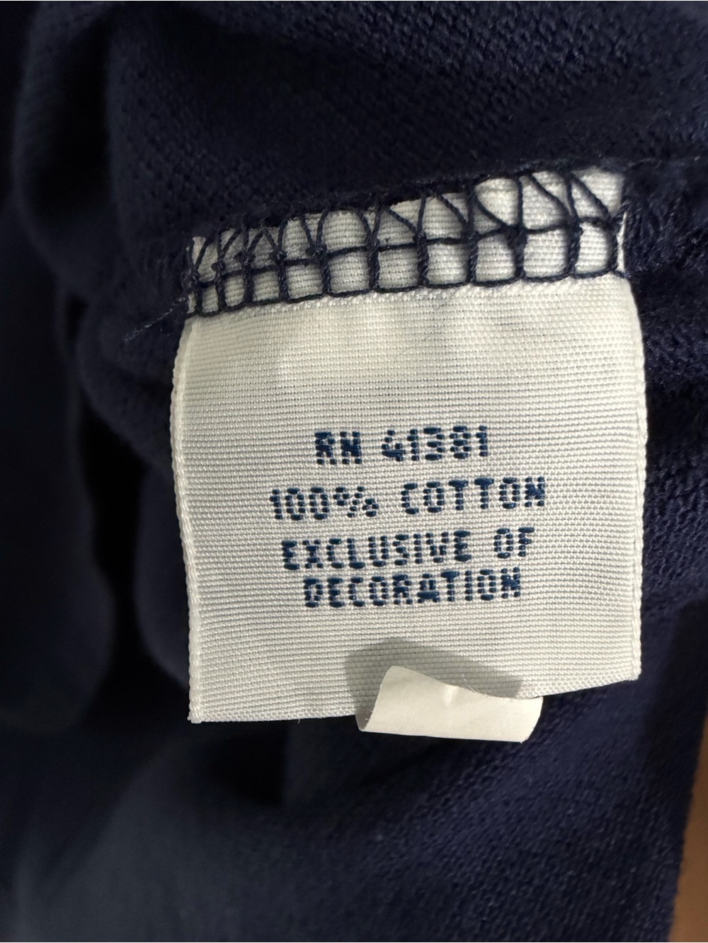 Polo by Ralph Lauren Navy Polo with White Pony Logo - Picture 8 of 9
